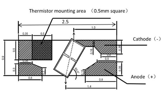 Janhoo 1550nm SOA полупроводниковый оптический усилитель Чип COC G 25dB 250mA