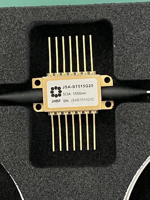 Janhoo 1550nm G25 SOA Поляризация Поддержание Butterfly SOA Низкое потребление энергии